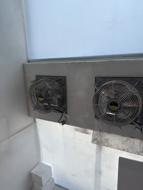 수원아파트환풍기설치 1단계 작업 현장 사진
